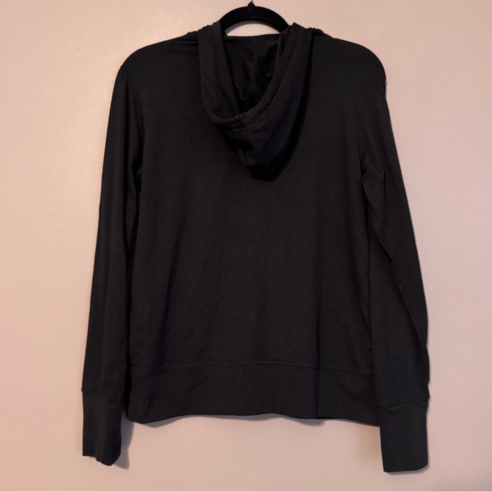Vuori Halo Performance DreamKnit Full Zip Jacket Black Heather Women’s Small - Picture 2 of 6
